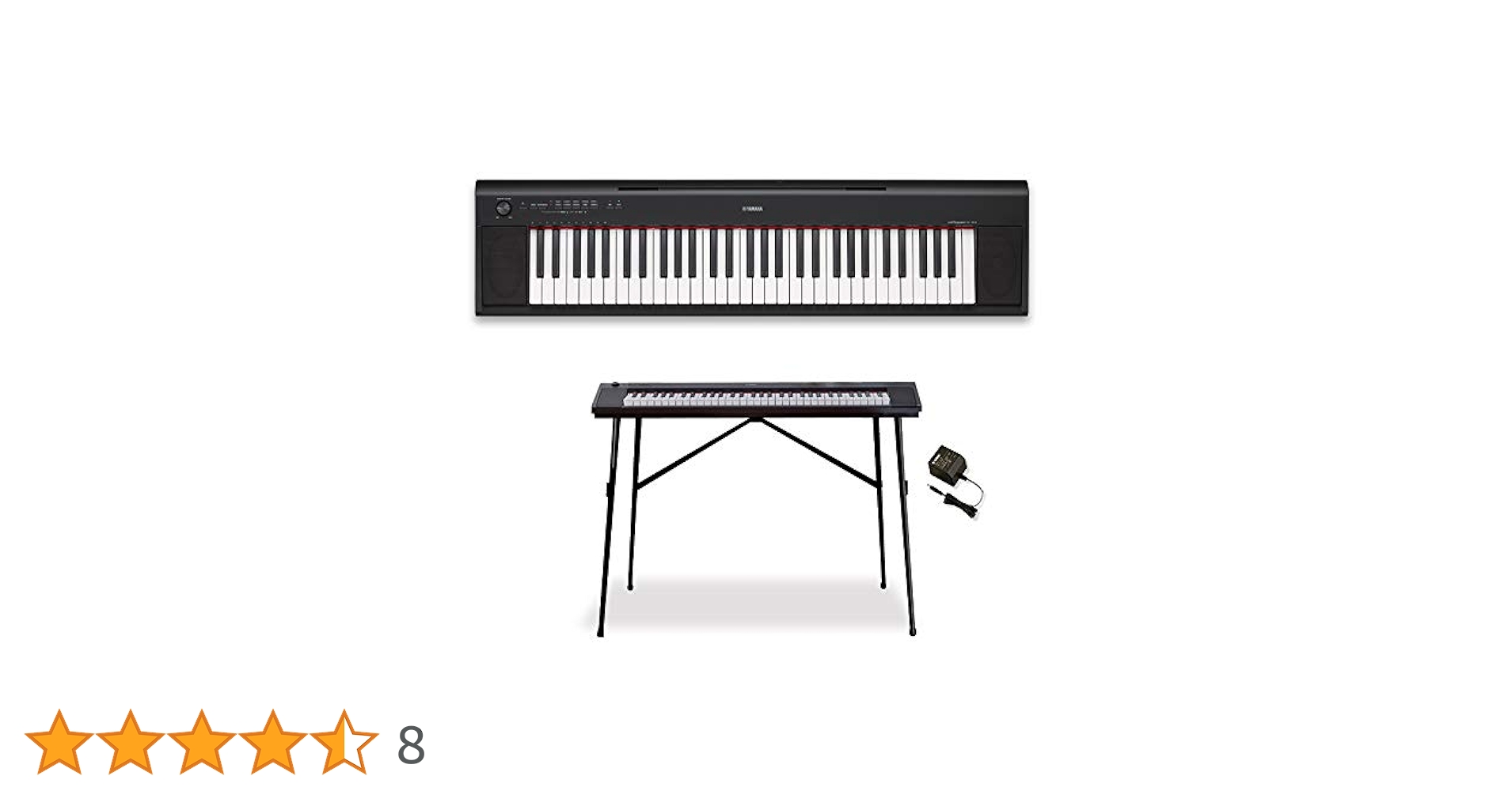 Amazon | YAMAHA ヤマハ 電子キーボード piaggero ブラック NP
